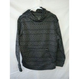 Canada Weather Gear Hoodie Men's Black / Gray Pull Over Hoodie - Medium (M)